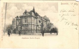 1904 Bucharest, Bukarest, Bucuresti, Bucuresci; Legatiunea Austro-Ungara / palace of the Austro-Hungarian Legation (EM)