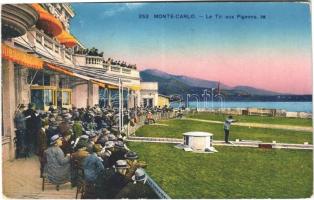 Monte Carlo, Le Tir aux Pigeons / pigeon shooting (glue mark)