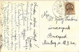 1940 Boldogi népviselet, magyar folklór / Hungarian folklore, traditional costumes from Boldog. phot...