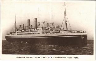 1926 Canadian Pacific Liners "Melita" and "Minnedosa" (EK)