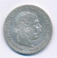 Ausztria 1896. 1K Ag "Ferenc József" T:2-  Austria 1896. 1 Corona "Franz Joseph" C:VF  Krause KM#2804