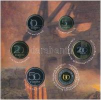 2013. 5Ft-200Ft (6xklf) forgalmi sor szettben + 2013. 1000Ft Cu-Ni-Zn "Egri csillagok". A ...