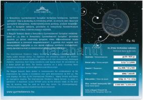 2005. 50Ft Cu-Ni "15 éves a Nemzetközi Gyermekmentő Szolgálat" elsőnapi veret emléklapon T...