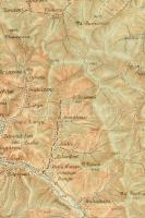 cca 1914-1915 K.u. K. Militärgeograpisches Institut 3 db romániai (havasalföldi) területet ábrázoló ...