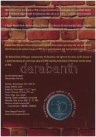 2006. 50Ft Cu-Ni "1956-os forradalom" emléklapon T:1