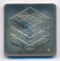 2002. 500Ft Cu-Ni Rubik-kocka kapszulában T:BU patina Adamo EM183