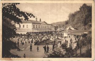 1930 Lázne Luhacovice, Lázenské námestí / Kurplatz / spa, bath, square (fl)