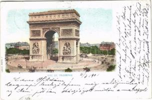 1901 Paris, Arc de Triomphe / triumphal arc (tear)