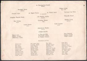 1934 Meghívó Szent István bálra. dr. gróf Károlyi József névre szóló példánya. Védnökök illusztris n...