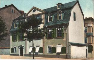 1913 Weimar, Schillerhaus (EK)