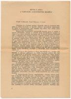 1945 A Magyar-Amerikai Társaság alakuló közgyűlésén elhangzott beszédek közte Kéthly Anna, felvágatl...