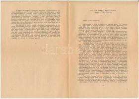 1945 A Magyar-Amerikai Társaság alakuló közgyűlésén elhangzott beszédek közte Kéthly Anna, felvágatl...