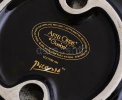 Goebel - Picasso porcelán fali dísztál.  (Artis Orbis sorozat). Levonóképes, jelzett, kis mázlepatta...