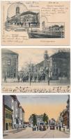 6 db RÉGI történelmi magyar város képeslap vegyes minőségben: Szabadka és Újvidék / 6 pre-1945 town-...