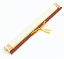 Kínai kartonra nyomott fali kép, Kézzel festett, feltekerhető kép 33x51 cm