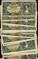 1945. 100.000P (50x) T:II,II-, II/III+