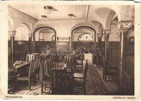 1930 Budapest V. Mátyás Pince étterem, Jubileumi terem belső. Eskü tér 7. (EM)