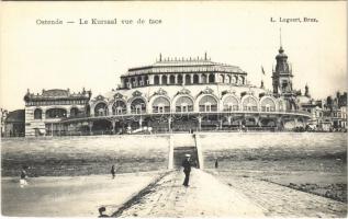 Oostende, Ostende; Le Kursaal vue de face / spa, bath