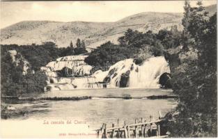 Sibenik, Sebenico; La cascata del Cherca / Krka waterfalls