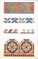 Narodne sare juznih Slovena / Ornements nationaux des Slaves de Sud / Slovenian folklore, traditional folk pattern (fl)