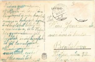 1939 Felsőnyárasd, Horné Topolníky (Nyárasd, Nárazd); Fogyasztási Szövetkezet üzlete és saját kiadás...