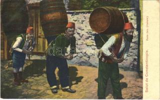 Salut de Constantinople. Porte-faix (Hamals) / Turkish folklore, porters (EK)