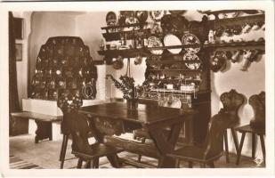 Baranyai kisgazda szoba, magyar folklór / Hungarian folklore, room interior