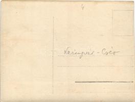 Leányvár-Csév (Piliscsév), vasútállomás. photo (11,5 x 8,8 cm)