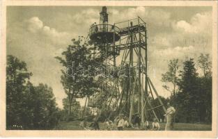 Sljeme, Zagrebacka okolica, Piramida na Sljemenu / lookout tower / kilátó torony