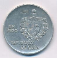 Kuba 1936. 1 Peso Ag (26,73g) T:2- ph.
Cuba 1936. 1 Peso Ag (26,73g) C:VF edge error
Krause KM# 22