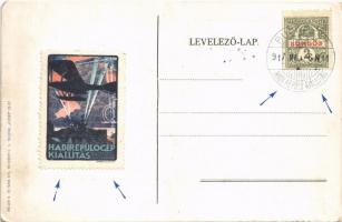 Lányi Antal pilóta, a Balaton átrepülője / Hungarian pilot + "1917 Budapest Hadirepülőgép Kiáll...