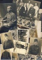 cca 1910-1950 16 db katonafotó / 16 photos of soldiers