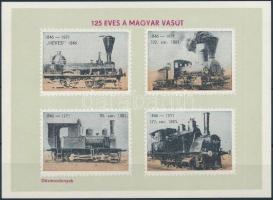 125 éves a magyar vasút levélzáró kisív