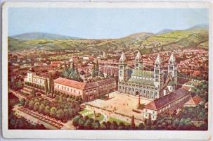 66 db régi képeslap főleg festmények, üdvözlők