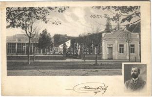 1910 Újvidék, Neusatz, Novi Sad; sírkő raktár, iroda / tombstone warehouse, office