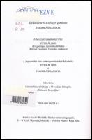 Kacskovics Lajos: Az alsó-magyarországi ércmívelésről. Tóth Álmos bevezető tanulmányával. Tóth Álmos...