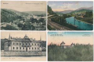 Vatra Dornei, Dornavátra, Bad Dorna-Watra (Bukovina); - 4 db régi képeslap / 4 pre-1945 postcards