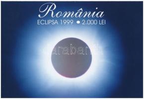 Románia 1999. 2000L "Nagyfogyatkozás" karton díszcsomagolásban T:I Romania 1999. 2000 Lei ...
