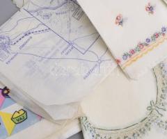 Közel 100 darabos szalvéta gyűjtemény kb 1970-es évek