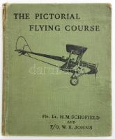 Schofield, H.M.; Johns, W.E.: The Pictorial Flying Course London, 1939. John Hamilton, London, Kiadói kissé sérült vászon kötésben. Repülés oktatókönyv.