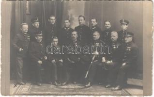 WWI Austro-Hungarian K.u.K. military officers. Fotograf Atelier Pechan (Urfahr) photo