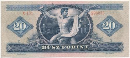 1969. 20Ft "C161 298053" T:III szép papír Adamo F15