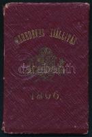 1896 Schickedanz Albert (1846-1915) műépítész, festő, a Millenniumi emlékmű, a Műcsarnok és a Szépmű...