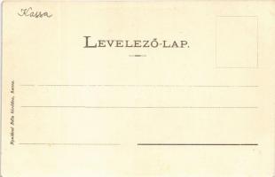 1903 Kassa, Kosice; II. Rákóczi Ferenc pecsétje. Kiállítási emléklap, Nyulászi Béla kiadása / Stamp ...