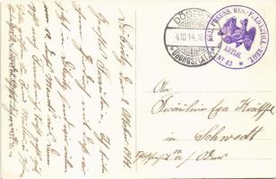 1914 Truppen-Übungsplatz Döberitz. Garde-Infanterie-Vormarsch am Windühlenberg / WWI German military...