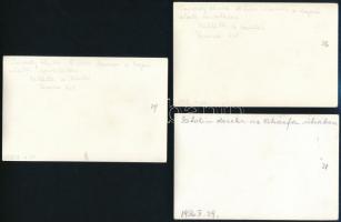 1956 Gond és hitvallás. A magyar írók nyilatkozata. 1956. dec. 2., hajtott, 2 sztl. lev. A Magyar Ír...