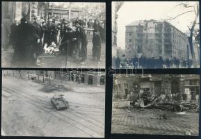 1956 Gond és hitvallás. A magyar írók nyilatkozata. 1956. dec. 2., hajtott, 2 sztl. lev. A Magyar Ír...