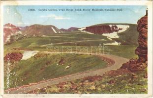 Colorado, Tundra Curves, Trail Ridge road, Rocky Mountain National Park (wet damage)