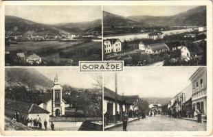 1935 Gorazde, general view, street view, church (EB)