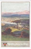1919 Linz an der Donau, Pöstlingberg. Kunstdruckerei von Josef Eberle. Deutsche Schulverein Karte Nr. 397.